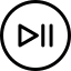 Abspielen- und Pausieren-Symbole